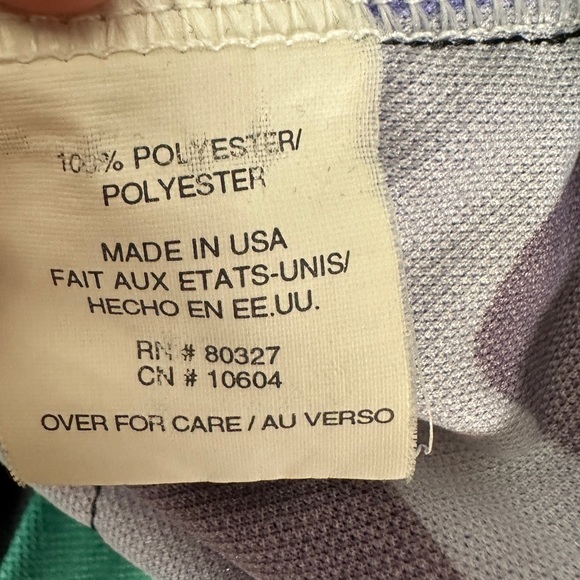 Pearl‎ Izumi Cycling Jersey Shirt XS Purple Teal Black Tribal Native Made in USA - Picture 4 of 7